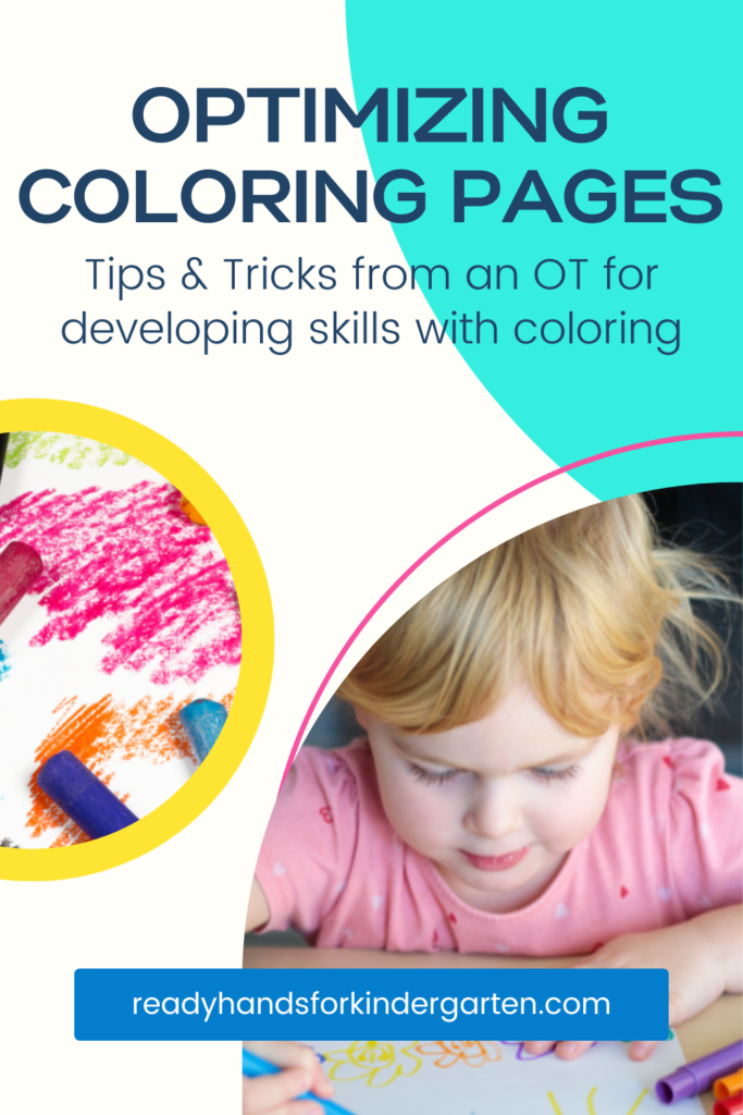 coloring pages for kids used for optimizing skills with picture of kids coloring 